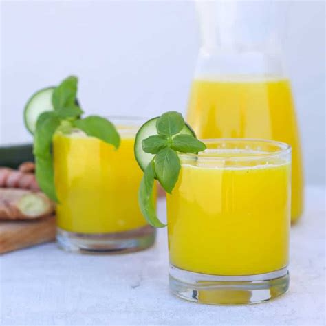 Pineapple and Cucumber Juice (No Juicer Needed) - Good Food Baddie
