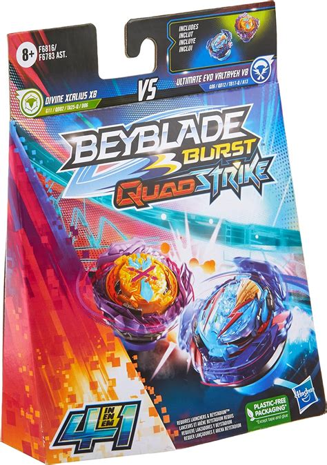 Beyblade Burst QuadStrike Ultimate Evo Valtryek V8 India | Ubuy