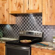 Peel And Stick Backsplashes by Aspect Peel And Stick Backsplash Square Matted Metal Tile Peel And Stick Backsplashes