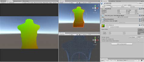 Image result for Unity Set Vertex Color of Mesh in Code