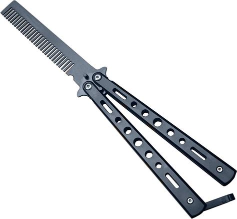 Butterfly Comb Knife Black at Vernon Virgil blog