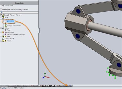 Image result for Where Is the Simulation Study Tree in SolidWorks