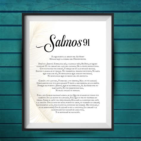 PSALM 91, Spanish Verse Bible, He Who Dwells in the Shelter of the Most ...