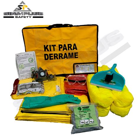 Kit Antiderrame Químico Maletín 30 Lt - Siamplus Safety