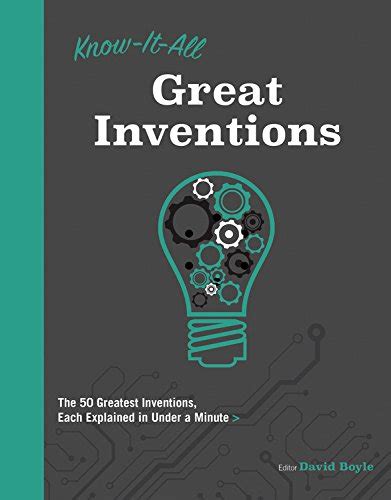 Buy Know It All Great Inventions: The 50 Greatest Inventions, Each ...