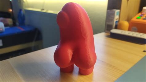 3D printing Among Us butt thicc・Cults