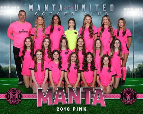 Girls 2010 Pink | MANTA United Soccer Club