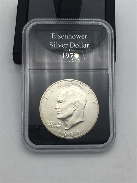 1971 Eisenhower Silver Dollar 40% Silver | Property Room