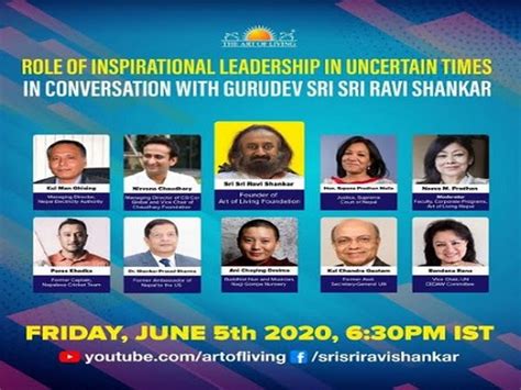 Prominent personalities discuss on 'Role of inspirational leadership in ...