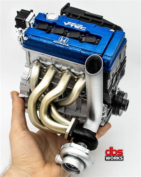 1/4 B-Series (B16/B18) CUSTOM Scale Engine - Assembled – dbsworks