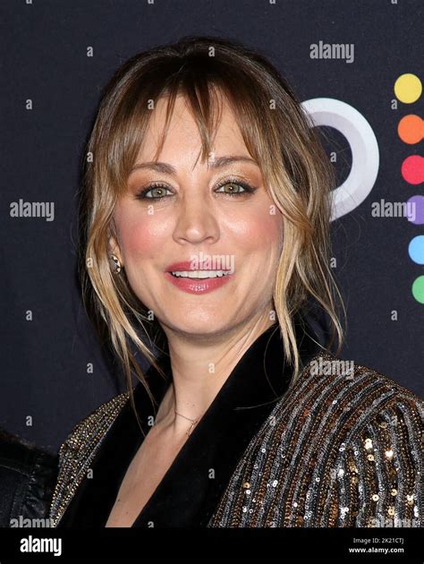 Kaley Cuoco attending Peacock's 'Meet Cute' Premiere held at Manhattan ...