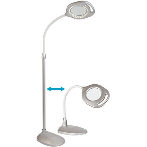 OttLite LED Magnifier Floor & Table Light - Desk & Table Lamps ...