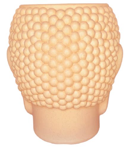 10 inch Buddha Face pot