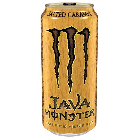 Vegetarian? Java Monster Salted Caramel, Coffee + Energy Drink, 15 fl ...