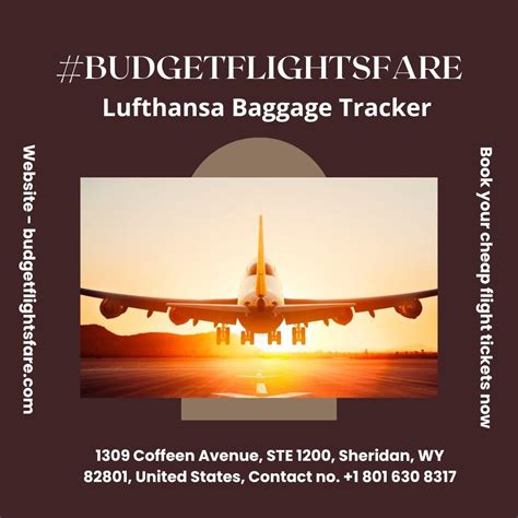 Lufthansa Baggage Tracker - budgetflightsfare - Medium