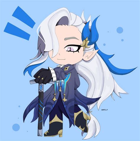 Chibi chief justice🐬 : r/Genshin_Impact