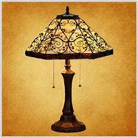 Image result for Tiffany Mission Style Table Lamps