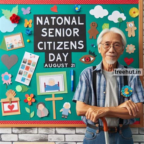 August 21 - National Senior Citizens Day, August Bulletin Board Ideas ...