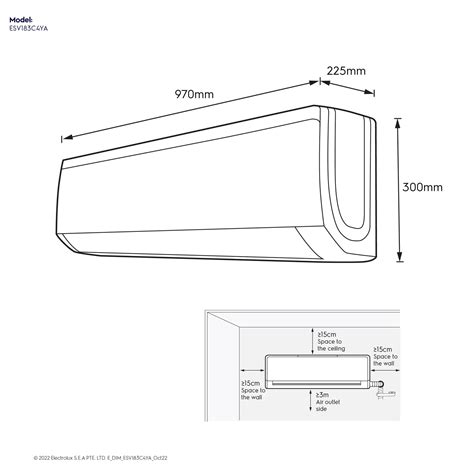 18000 BTU inverter air conditioner - ESV183C4YA | Electrolux Thailand