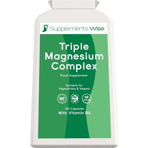 Triple Magnesium Complex 120 Capsules – Supplements Wise