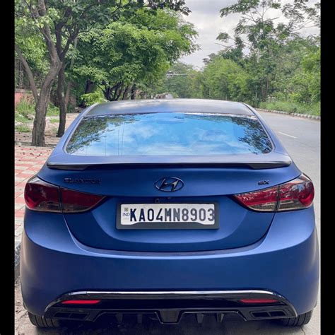 Elantra Fluidic Spoiler & Diffuser Combo | Premium ABS Kit – autoglam
