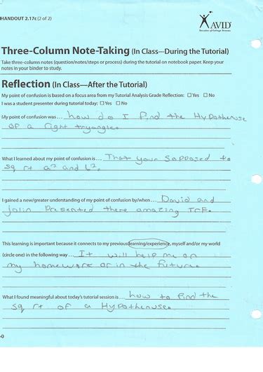 Avid 8th Grade - Wayne Flores