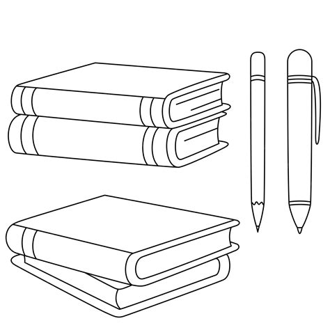 Kids Coloring Pages School Stationery 的图像结果