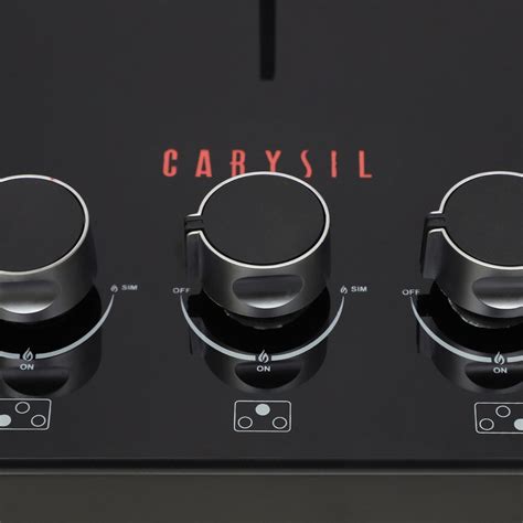 Carysil 77 cm 3 Burner Cooktop Hornet 3 BR Auto on Decure.in