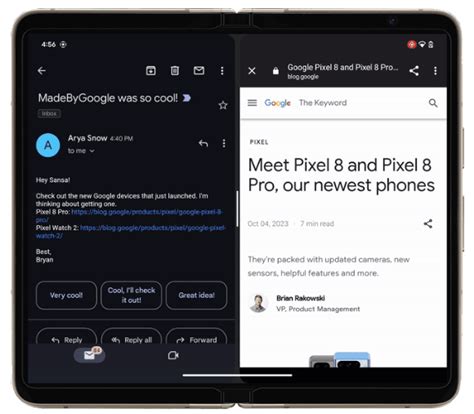 Gmail opent links en bijlages voortaan in splitscreen op tablets en ...
