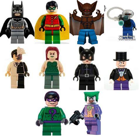 Batman Lego Villains Coloring Pages LEGO DC Super Villains Printable