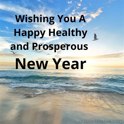 Wishing You A Happy Healthy and Prosperous New Year - Quotes Muse