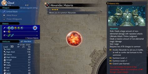 How to Get & Fully Upgrade Alexander in Final Fantasy VII Rebirth