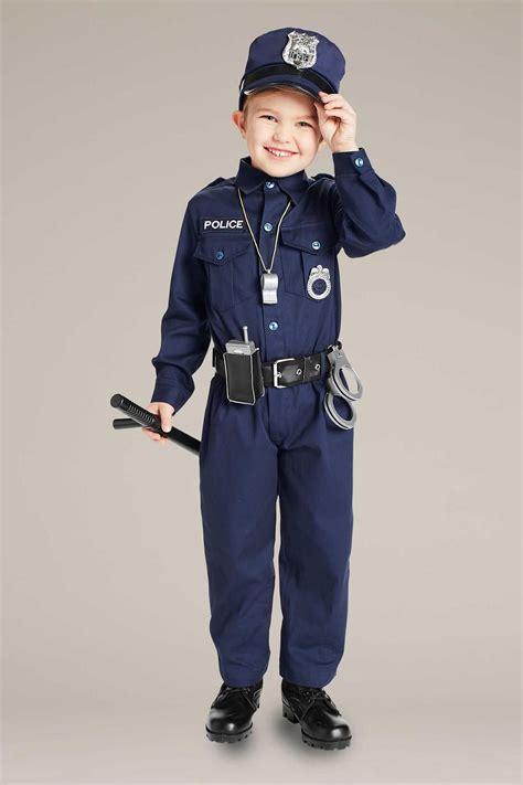 Jr. Police Officer Costume for Kids | Police costume kids, Police ...