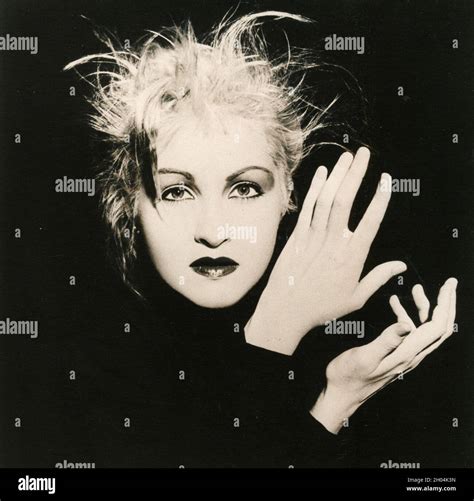1980s cyndi lauper hi-res stock photography and images - Alamy