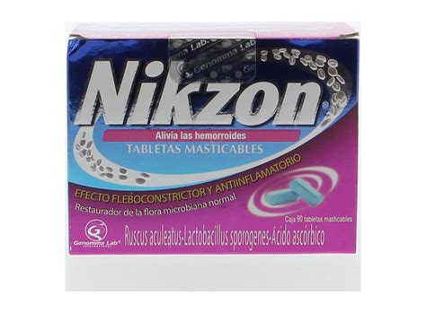 Nikzon Hemorrhoid Relief Tablets - 90 Tab (1 Pack) | Amerikasepetim