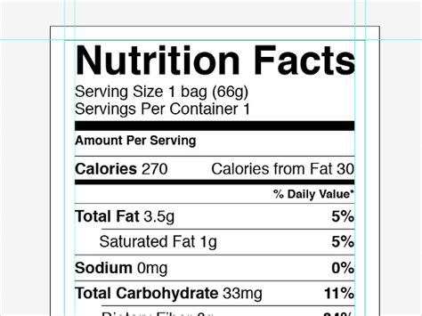15+ Nutrition Facts Label Templates - Free & Premium Download
