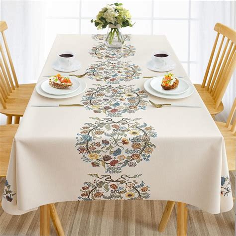 Amazon.com: TruDelve Heavy Duty Vinyl Table Cloth Plastic Table Cloths ...