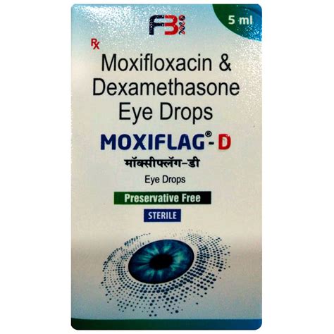Moxiflag-D Eye Drops 5 ml | Uses, Side Effects, Price | Apollo Pharmacy