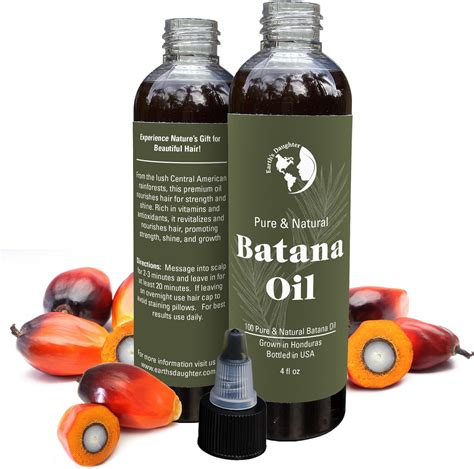 Amazon.com: Raw Batana Oil - 100% Pure & Veganic Natural Oil for Hair ...