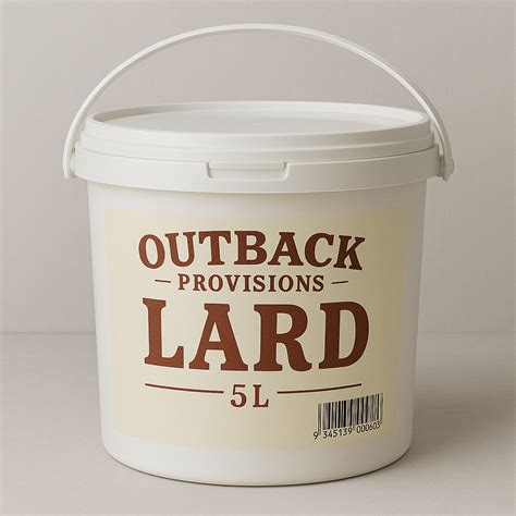 Our Lard Products | Outback Provisions