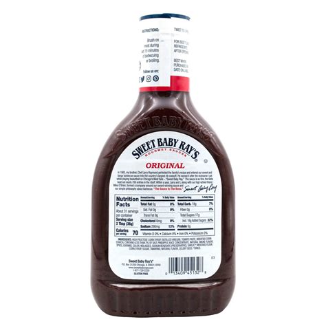 Sweet Baby Ray's Barbecue Sauce — Snackathon Foods