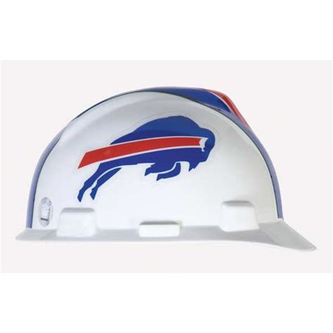 Msa Safety Front Brim NFL Hard Hat, Type 1, Class E, One-Touch (4-Point ...