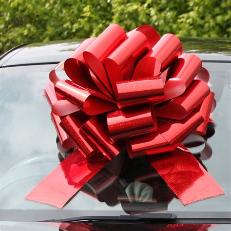 Amazon.com: Big Car Bow Giant Extra Large Bow for Cars, Birthday ...