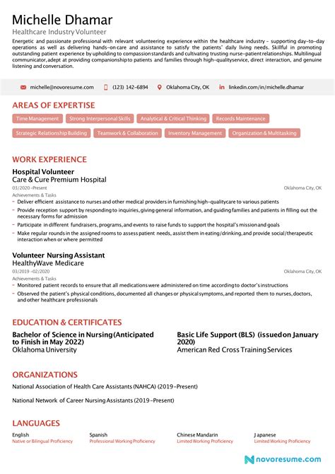 How to Write a Volunteer Resume [+Example for 2024]