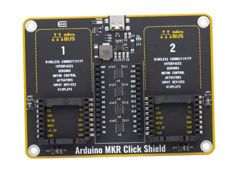 Arduino MKR Click Shield - Mikroe | Mouser