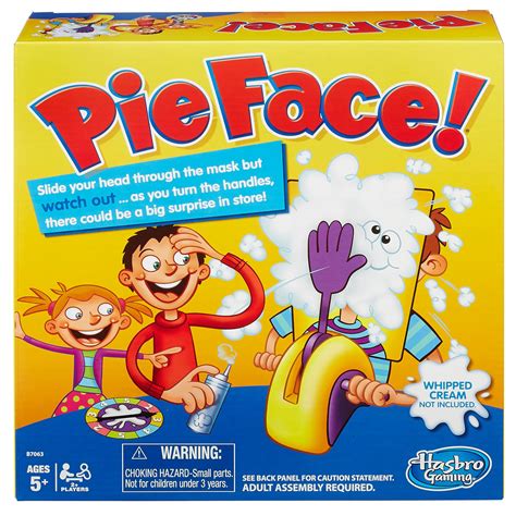 Pie Face Game Official Rules & Instructions - Hasbro