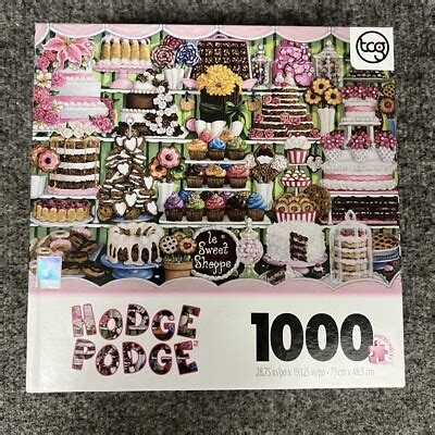 Sweet Shoppe By Janet Kruskamp Hodge Podge 1000 Piece Jigsaw Puzzle tcg ...