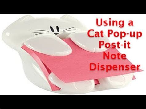 Rezultat imagine pentru Reloading Post It Note Camera Dispenser