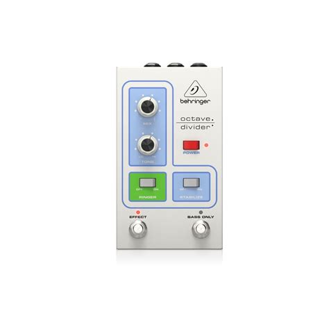Behringer Octave Divider Effects Pedal – Stompbox.in