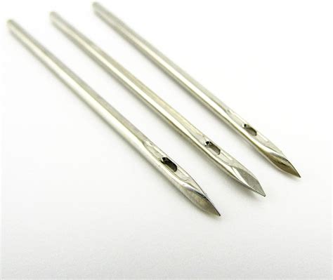 Amazon.com: 3pcs Leather Craft Auto Lock Speedy Stitcher Sewing Awl Diamond Point Needle Tool